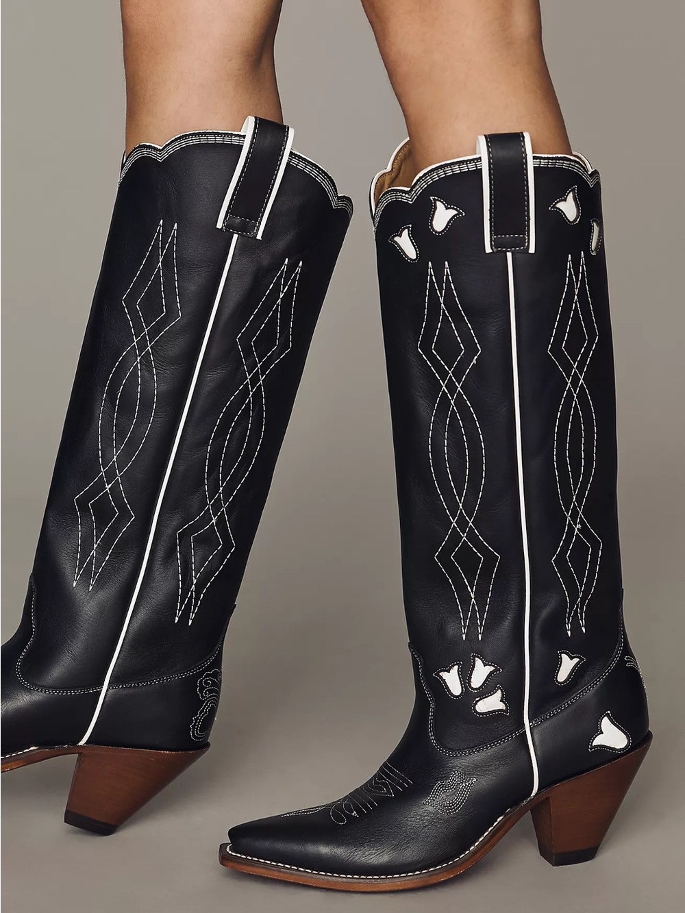 Anthropologie Besita Boots Sunny Leather Western Boots